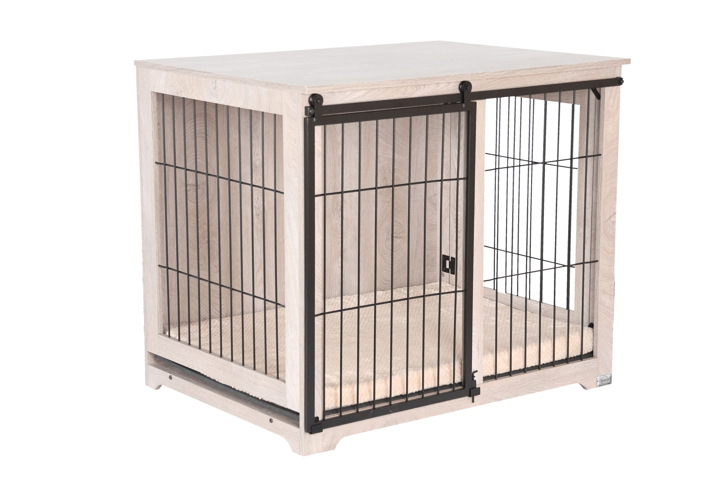 Quapas! Premium Indoor hondenhok hout maat L