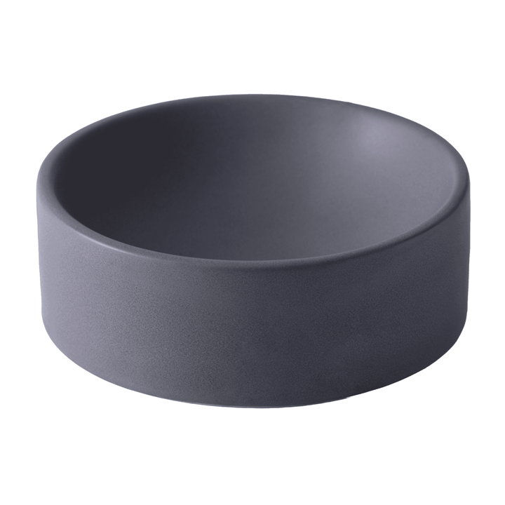 Quapas! Keramieken Eet- en Drinkbak Donkergrijs