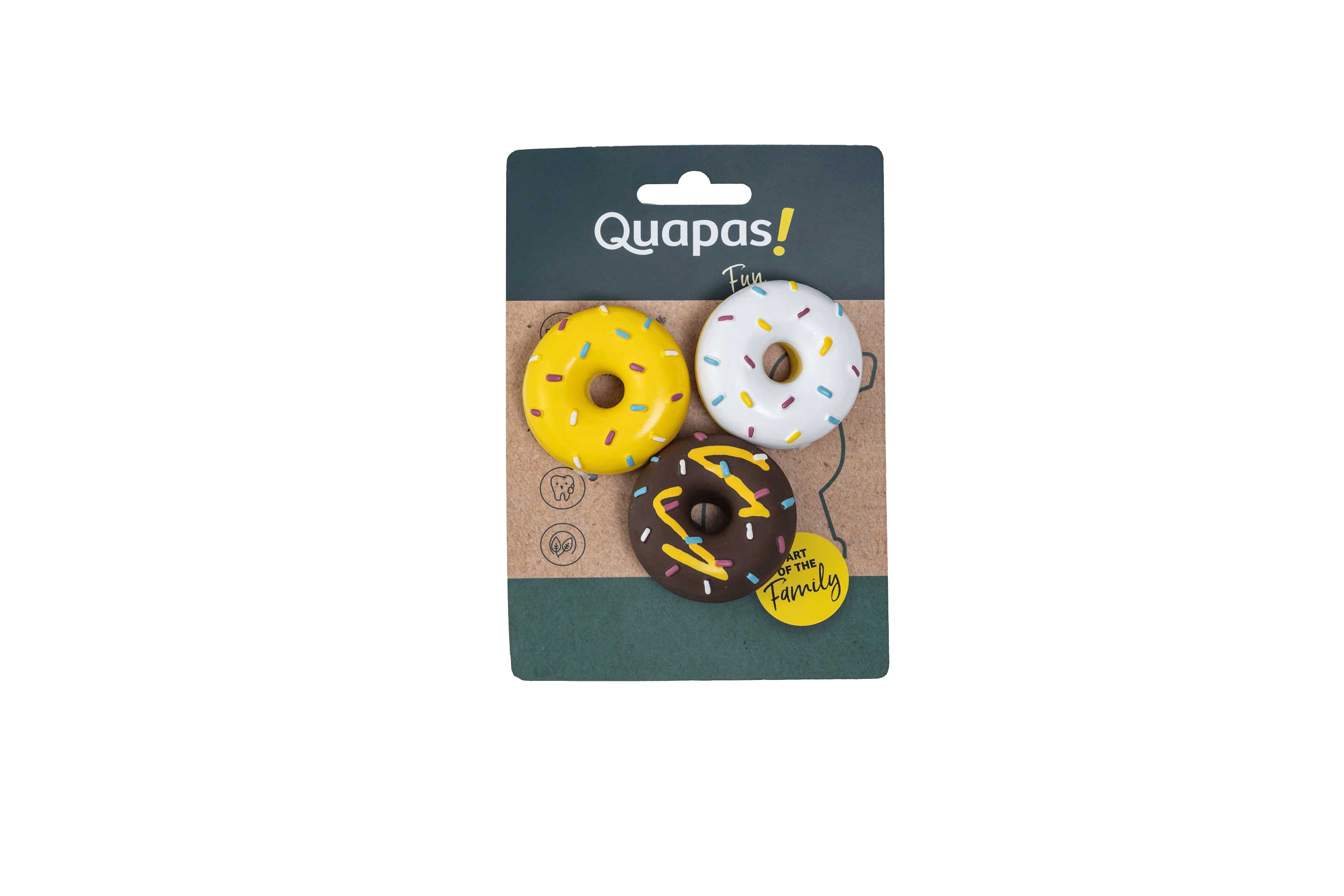 Quapas! Fun Donuts 3-delig