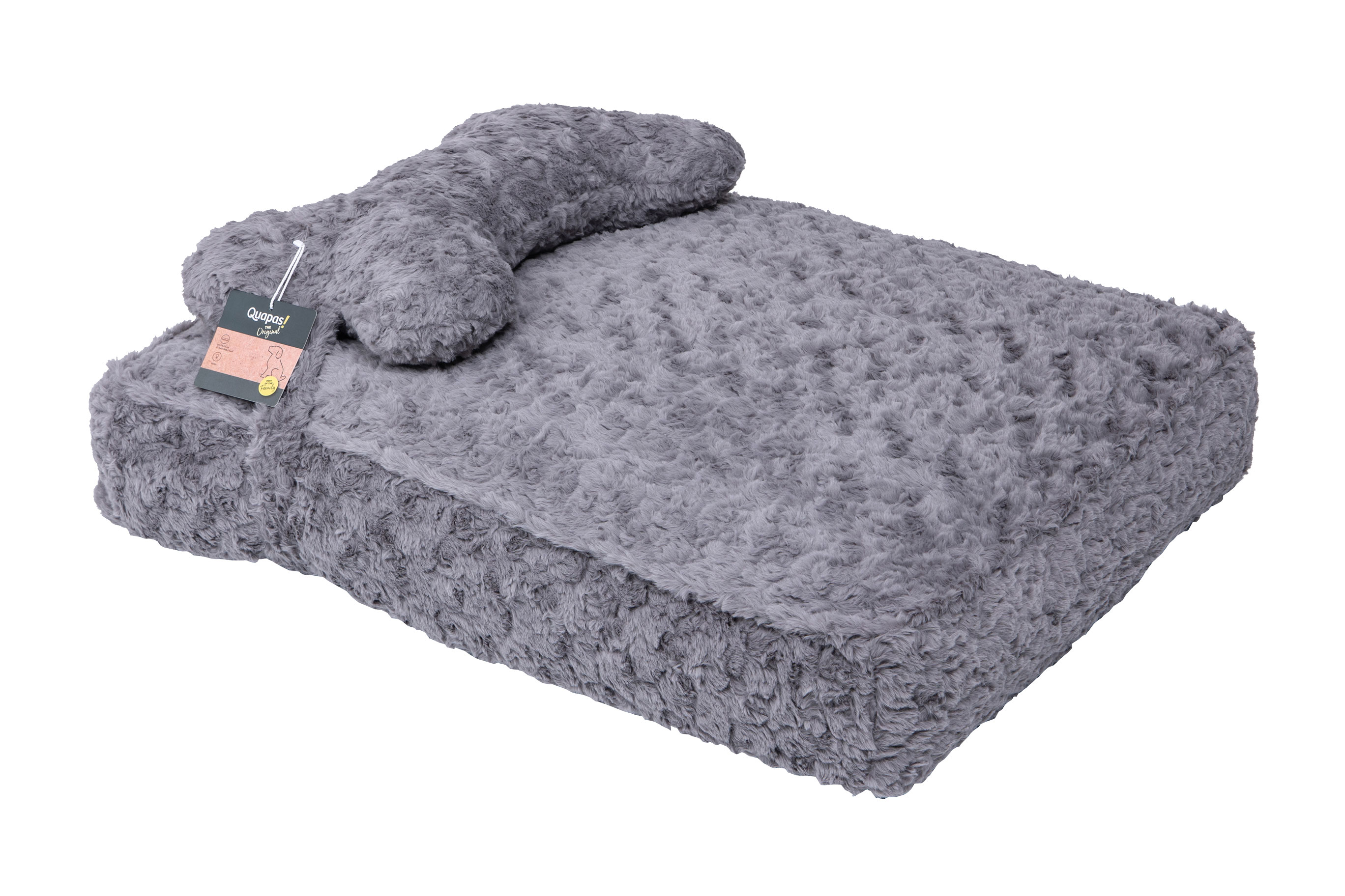 Quapas! Hondenbed met Bot Grijs