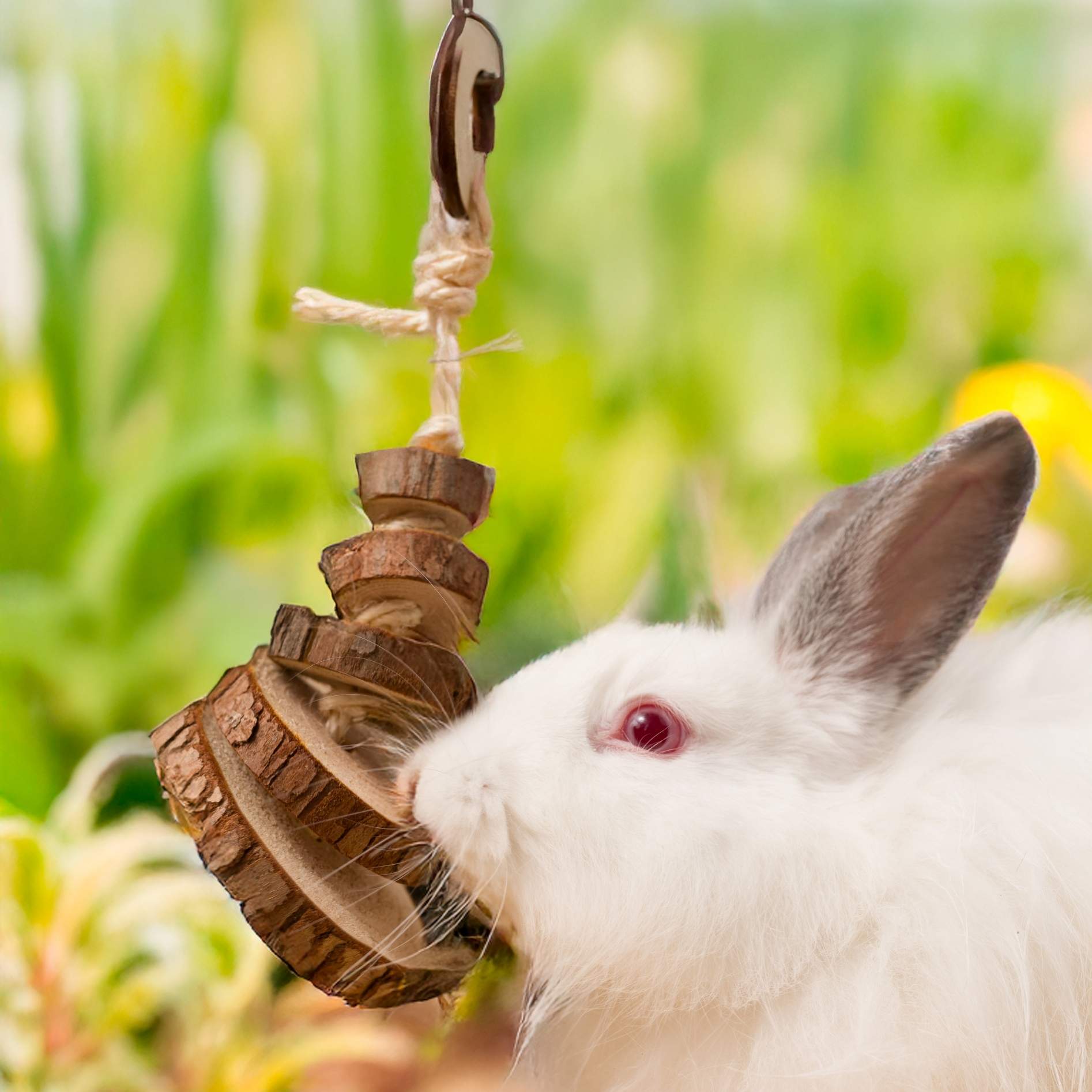 Quapas! Knaagdier speelgoed schijf bungelen