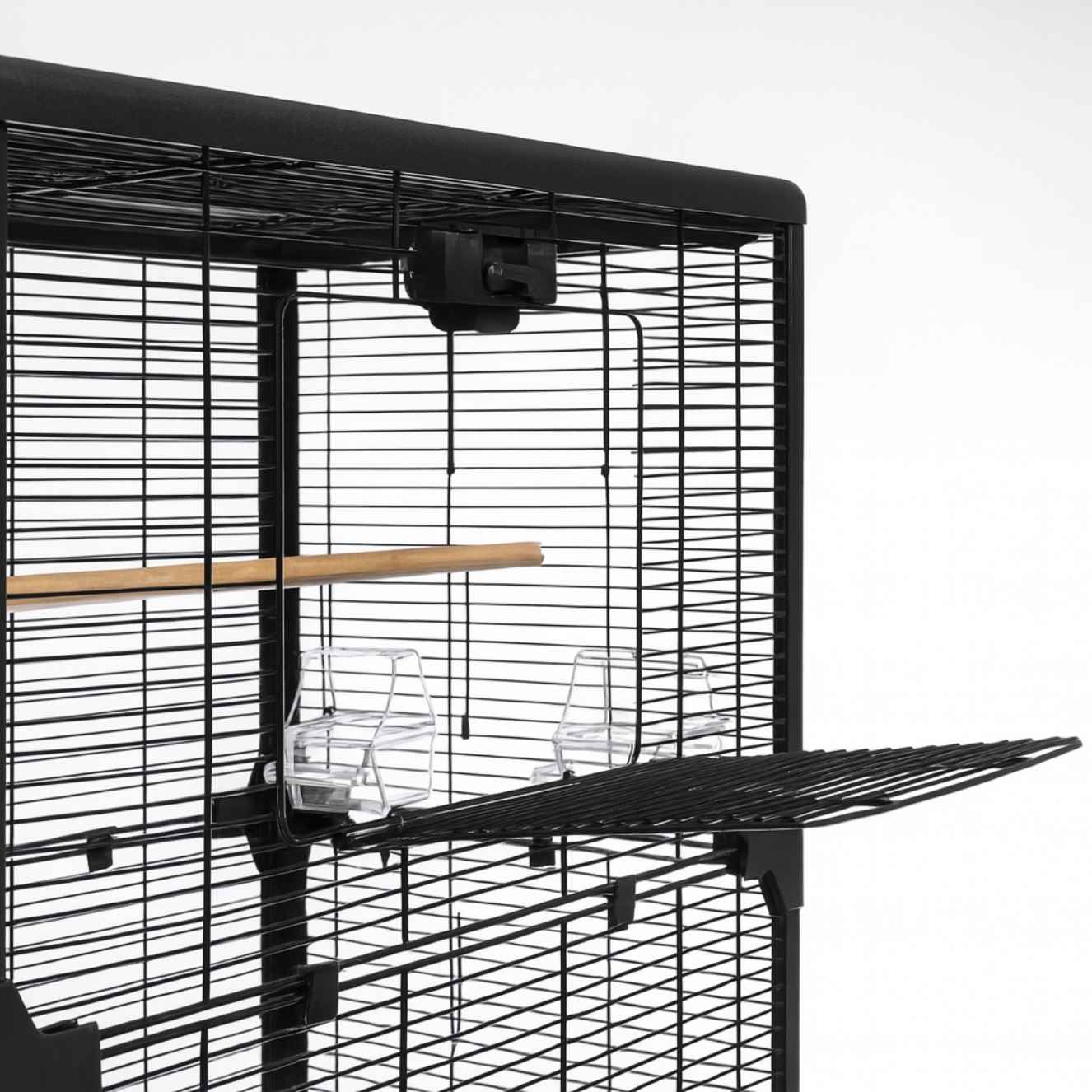 Vogelkooi Ceasar Zwart