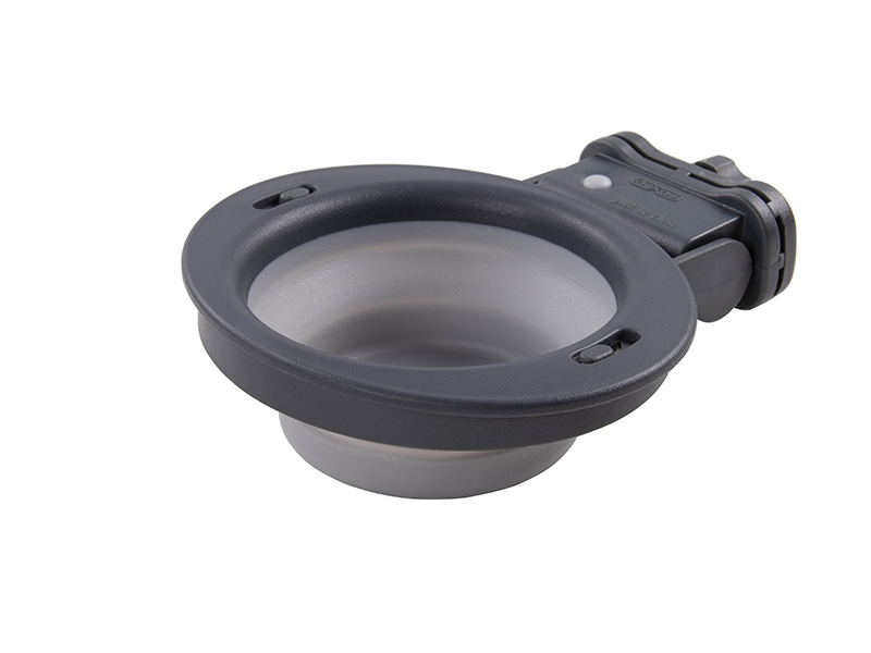 Inklapbare kennelkom, 1 kopje, lichtgrijs