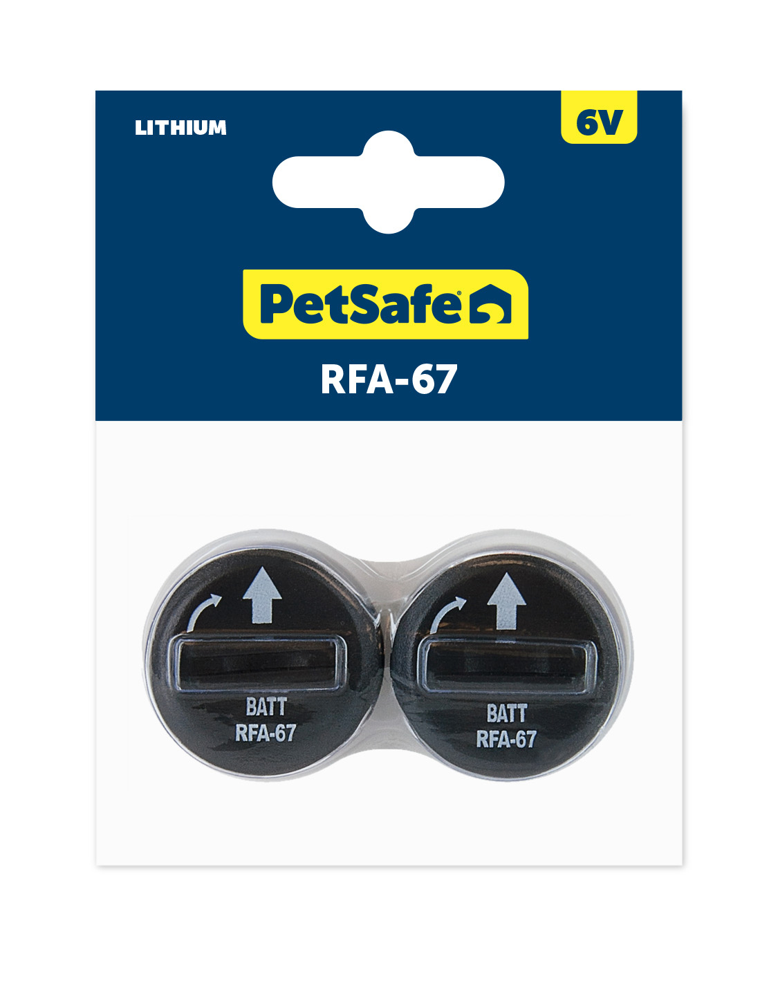 PetSafe® RFA-67 6V Replacement Battery, 2-Pack