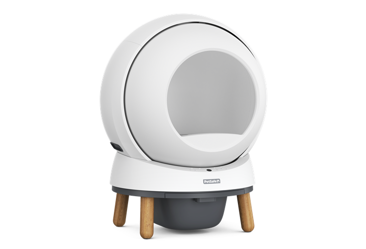 PetSafe® ScoopFree SmartSpin™ Self-Cleaning Litter Box - White