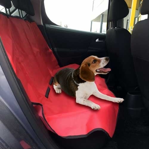 Autostoelhoes donkerrood