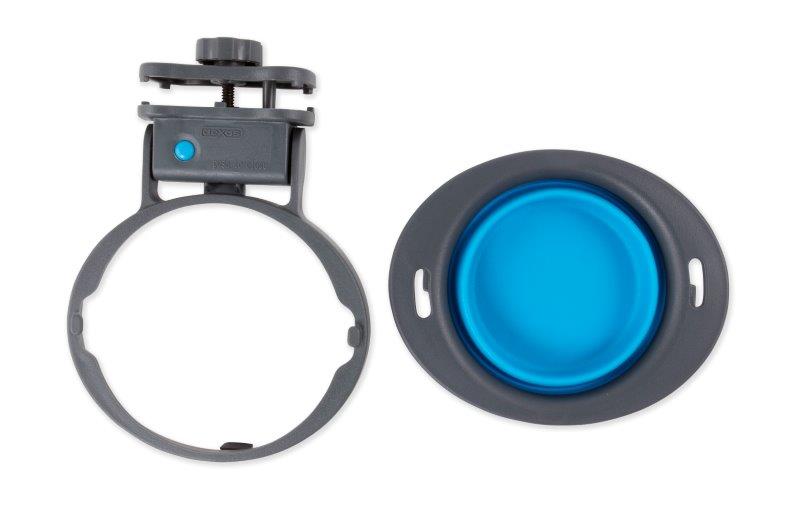 Inklapbare kennelkom, 1 kopje, lichtgrijs