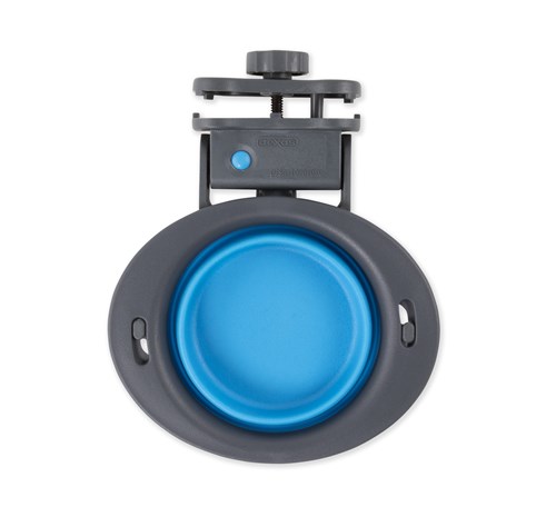 Inklapbare kennelkom, 1 kopje, lichtgrijs