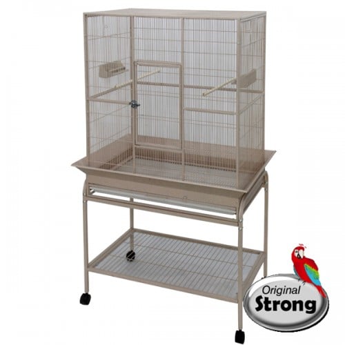 STRONG Birdcage Gina, silvertone white